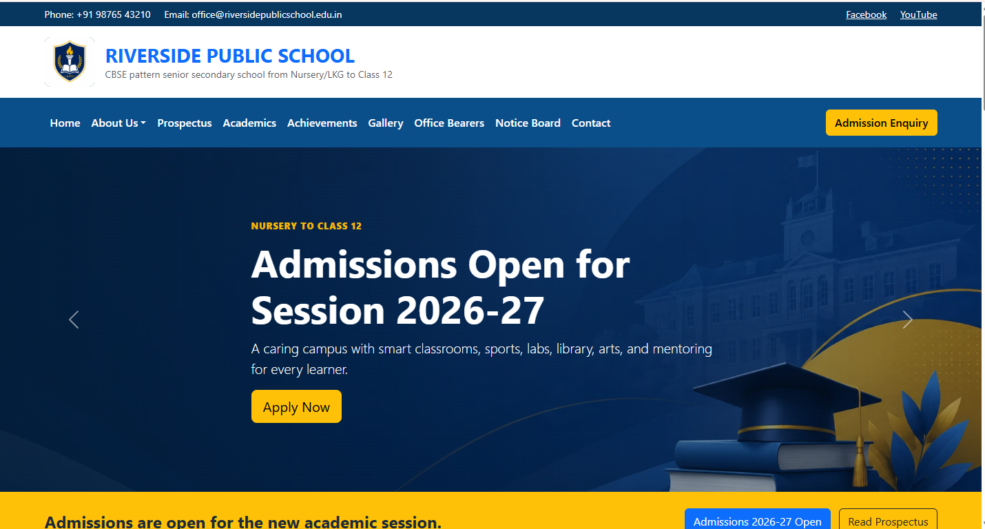 School Website Development
